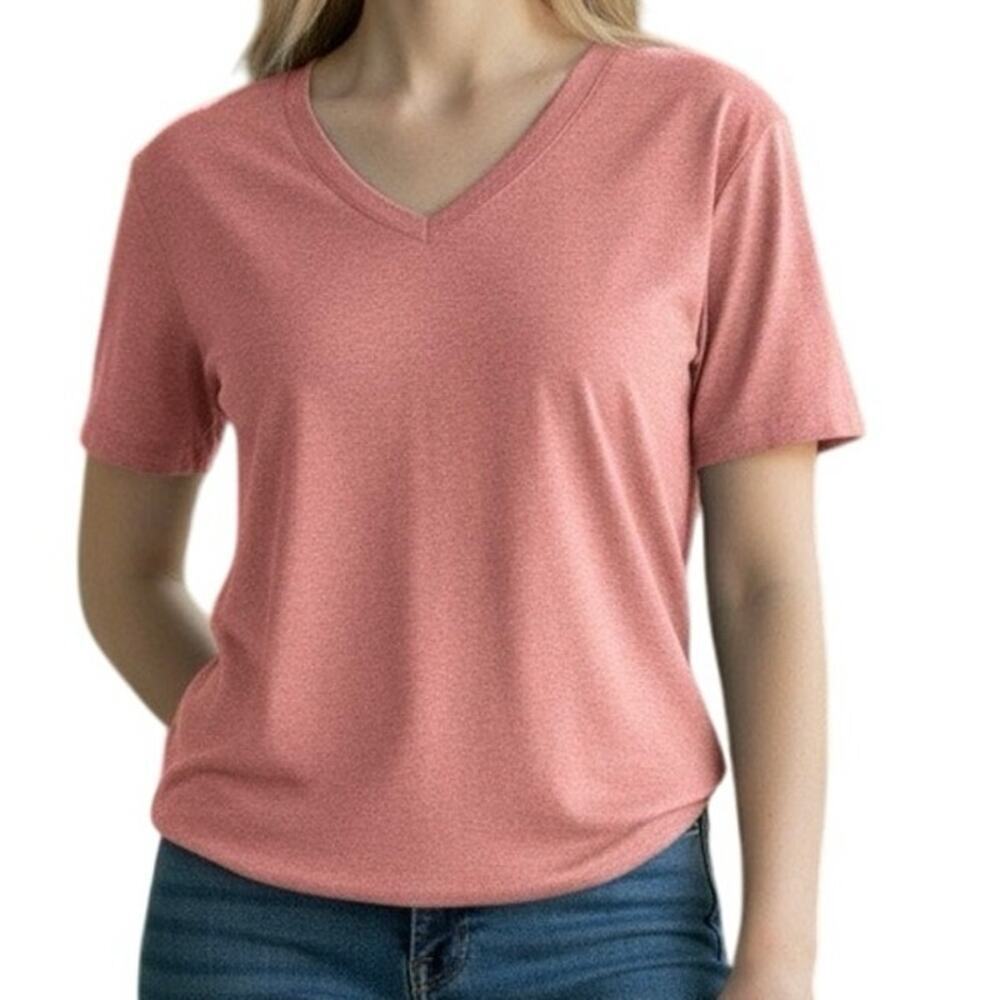 90 Degrees Sz M Light Orange Quick Dry 
T-shirt Sz M Lightweight | GUC